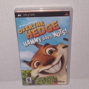 Over the Hedge Hammy Goes Nuts PSP Complete CIB Sony PlayStation Portable